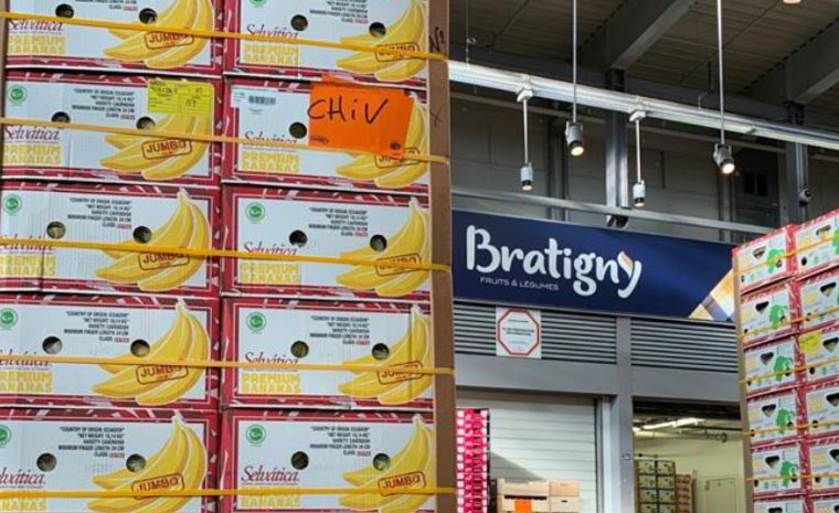Bratigny don de bananes Selvatica aux hôpitaux de Créteil